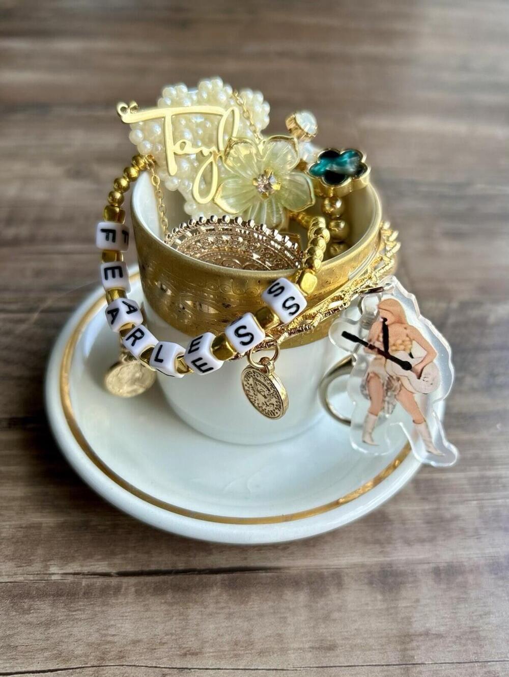 Taylor Swift “Fearless” Themed Mystery Jewelry Jar! All Wearable